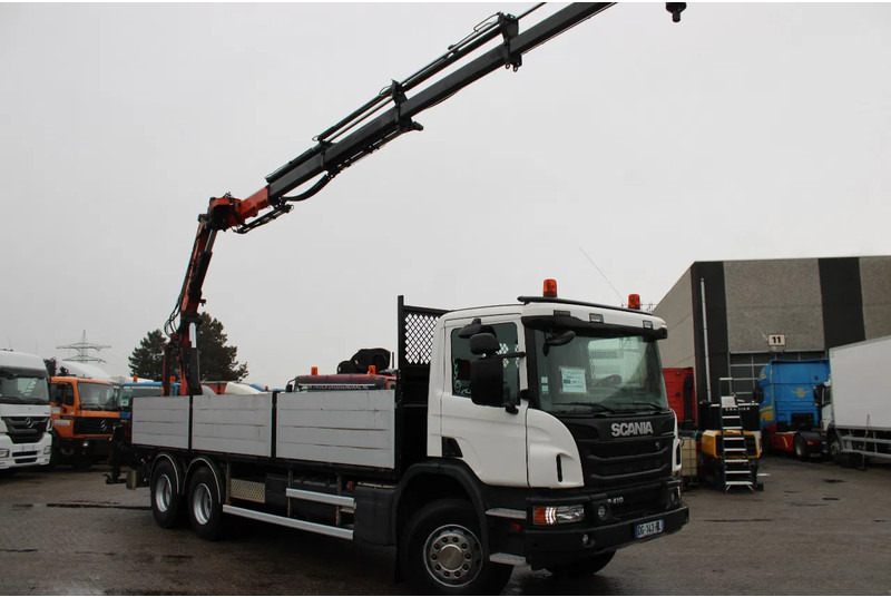 Scania P410 + atlas 190 4x hydrolic + 6x4 remote + EURO 6 + SPRING SUSPENSION - Camión grúa: foto 3 Scania P410 + atlas 190 4x hydrolic + 6x4 remote + EURO 6 + SPRING SUSPENSION - Camión grúa: foto 3