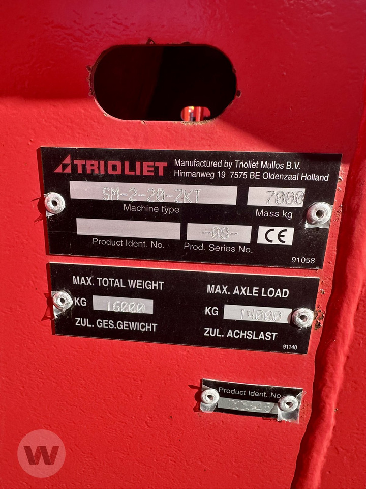 Trioliet SM-2-20-ZKT - Desensiladora: foto 4 Trioliet SM-2-20-ZKT - Desensiladora: foto 4