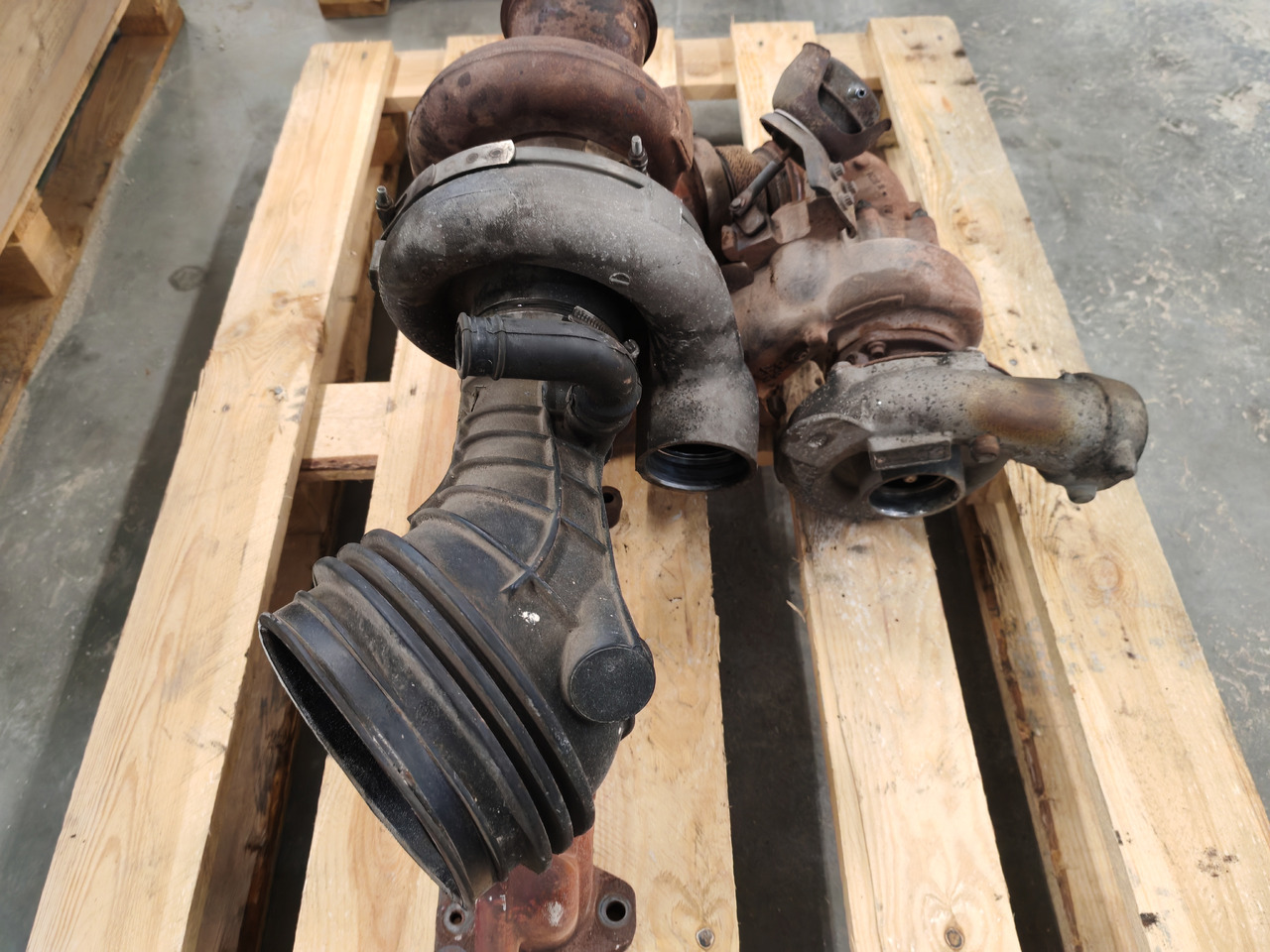 MAN TGS TGX EURO 6 / D2676LF / TURBOCHARGER DUAL SET/ 51091017292 - Turbocompresor: foto 4 MAN TGS TGX EURO 6 / D2676LF / TURBOCHARGER DUAL SET/ 51091017292 - Turbocompresor: foto 4