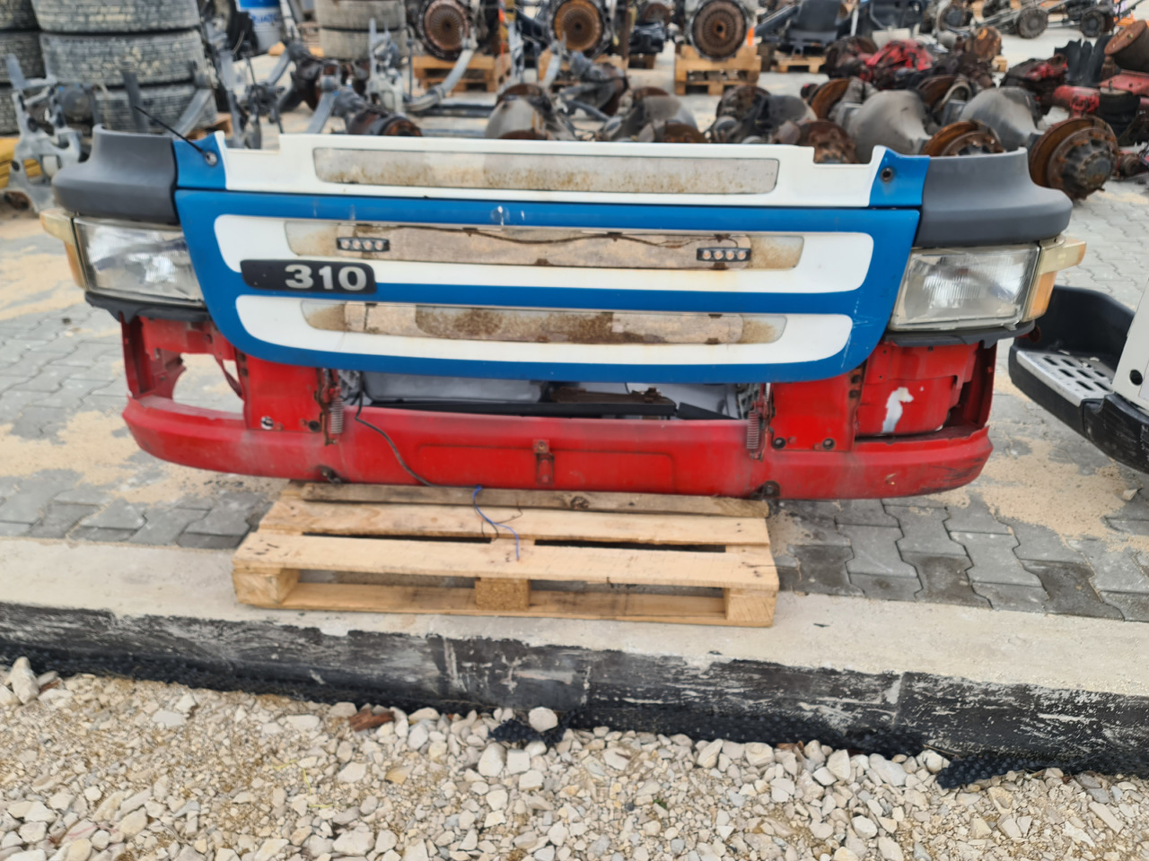 SCANIA P / BUMPER STEPS LAMPS SET / WORLDWIDE DELIVERY - Parachoques: foto 1 SCANIA P / BUMPER STEPS LAMPS SET / WORLDWIDE DELIVERY - Parachoques: foto 1