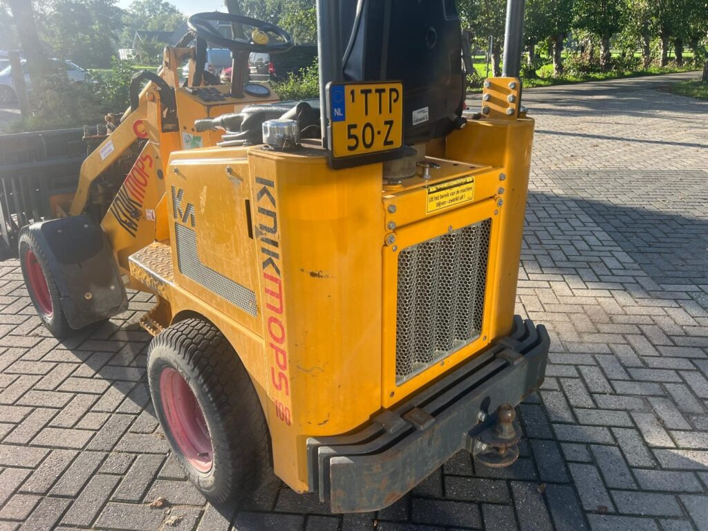 KNIKMOPS 100 miniloader - Cargadora articulada: foto 3 KNIKMOPS 100 miniloader - Cargadora articulada: foto 3