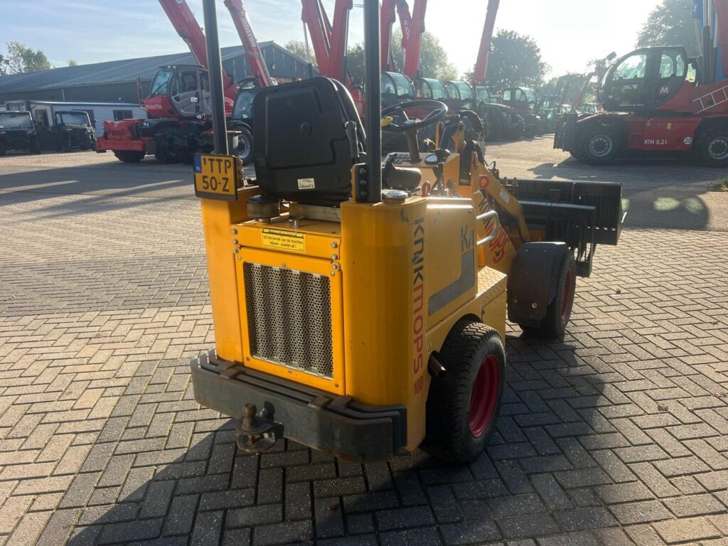 KNIKMOPS 100 miniloader - Cargadora articulada: foto 4 KNIKMOPS 100 miniloader - Cargadora articulada: foto 4