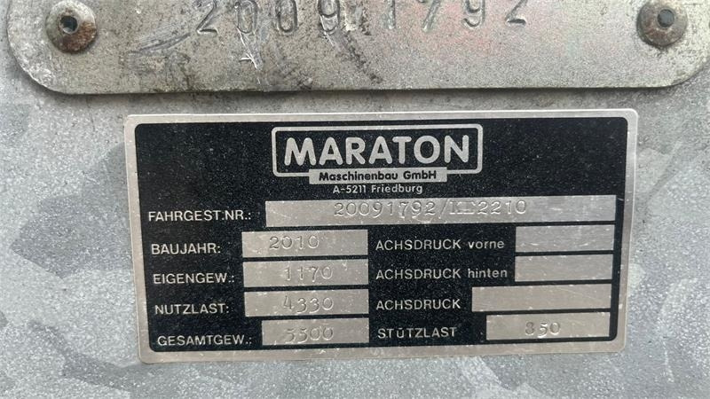 Maraton 3 vejstip med høje sider med bremser - Remolque volquete agrícola: foto 4 Maraton 3 vejstip med høje sider med bremser - Remolque volquete agrícola: foto 4