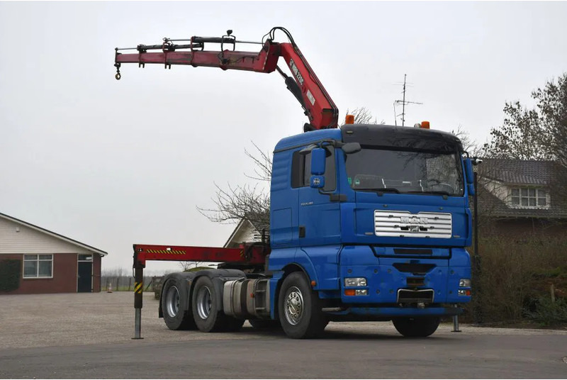 MAN TGA 26.480 6x4 TRUCK/TRACTOR! CRANE/KRAN/GRUE HIAB 22TM!! - Cabeza tractora: foto 1 MAN TGA 26.480 6x4 TRUCK/TRACTOR! CRANE/KRAN/GRUE HIAB 22TM!! - Cabeza tractora: foto 1