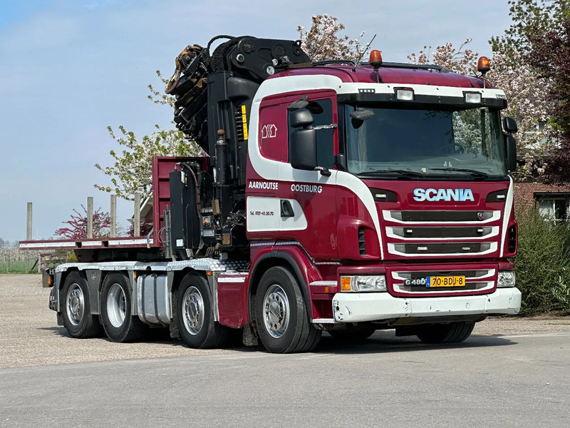 Scania G480 !!TRUCK/TRACTOR!!!CRANE/GRUE/HIAB 105TM!!TOP!EURO6!! - Cabeza tractora: foto 4 Scania G480 !!TRUCK/TRACTOR!!!CRANE/GRUE/HIAB 105TM!!TOP!EURO6!! - Cabeza tractora: foto 4