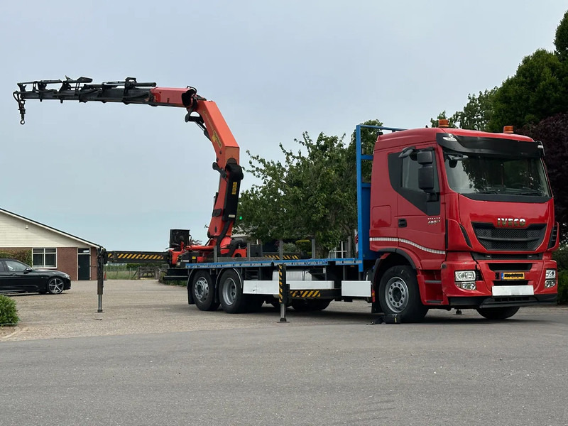 Camión grúa Iveco Stralis 420 !KRAAN/CRANE/GRUE/ Palfinger 42TM!! RADIO REMOTE!! EURO 6!!NL truck!: foto 1