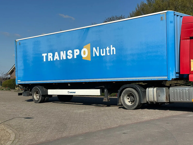 Semirremolque caja cerrada Krone 1 assige city. Dhollandia 2500kg!!LBW!!: foto 1