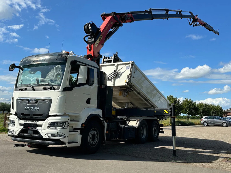 MAN TGS 26.430 2022!EURO6!! 6x2!! PALFINGER 23tm+JIB+LIER/WINCH!!DREISEITEN KIPPER/BORDMATIC!!9tkm - Camión volquete, Camión grúa: foto 5 MAN TGS 26.430 2022!EURO6!! 6x2!! PALFINGER 23tm+JIB+LIER/WINCH!!DREISEITEN KIPPER/BORDMATIC!!9tkm - Camión volquete, Camión grúa: foto 5