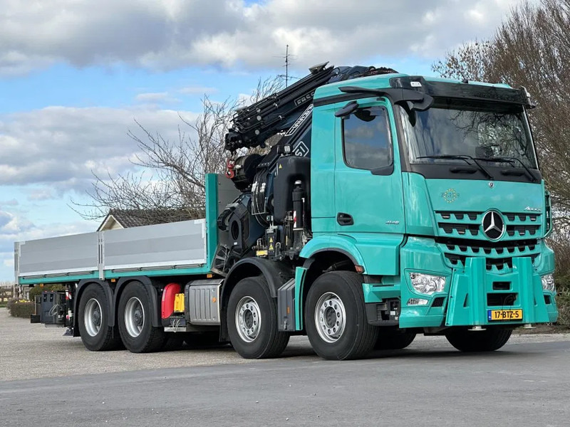 Mercedes-Benz Arocs 8x4 FASSI 82TM!!JIB/LIER/WINCH!!2022!!EURO6!!FULL OPTIONS!!SPECIAL!!lLIKE NEW - Camión grúa: foto 2 Mercedes-Benz Arocs 8x4 FASSI 82TM!!JIB/LIER/WINCH!!2022!!EURO6!!FULL OPTIONS!!SPECIAL!!lLIKE NEW - Camión grúa: foto 2