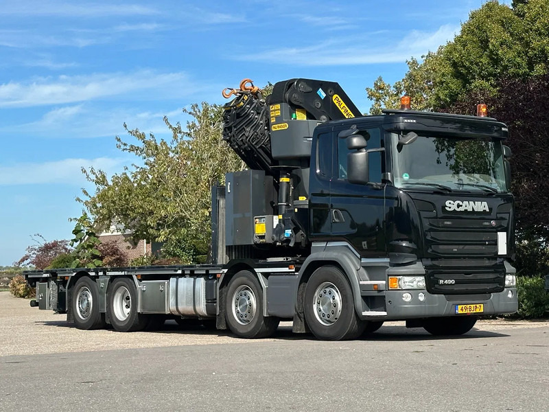 Scania R490 PALFINGER 92TM!! 2017!!ONLY 66TKM!!!NEW!! - Camión grúa: foto 2 Scania R490 PALFINGER 92TM!! 2017!!ONLY 66TKM!!!NEW!! - Camión grúa: foto 2