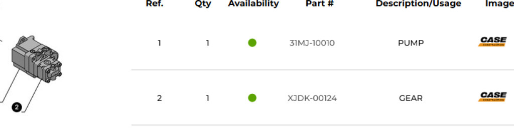 Case 31MJ-10010 - Bomba hidráulica para Maquinaria de construcción: foto 3 Case 31MJ-10010 - Bomba hidráulica para Maquinaria de construcción: foto 3