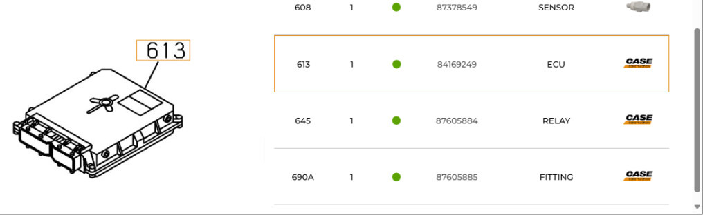 Case 47564554 - 8982280911 - Unidad de control para Maquinaria de construcción: foto 1 Case 47564554 - 8982280911 - Unidad de control para Maquinaria de construcción: foto 1