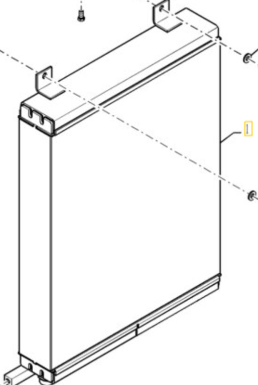 Case 84279839 - 87660641 - Enfriador de aceite para Maquinaria de construcción: foto 2 Case 84279839 - 87660641 - Enfriador de aceite para Maquinaria de construcción: foto 2