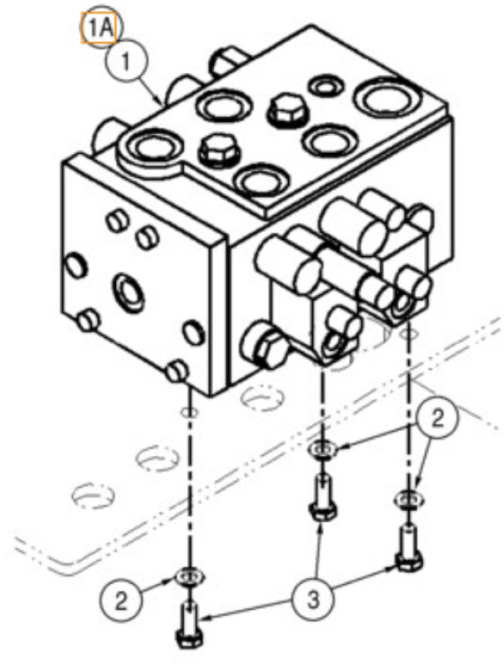 Case 87411112 - 8605563 - Válvula hidráulica para Maquinaria de construcción: foto 2 Case 87411112 - 8605563 - Válvula hidráulica para Maquinaria de construcción: foto 2