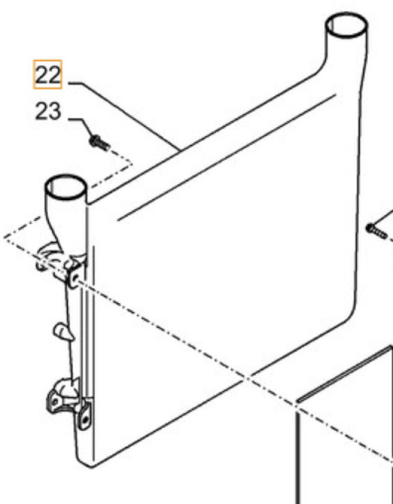 Case LN004240 - Radiador para Maquinaria de construcción: foto 1 Case LN004240 - Radiador para Maquinaria de construcción: foto 1