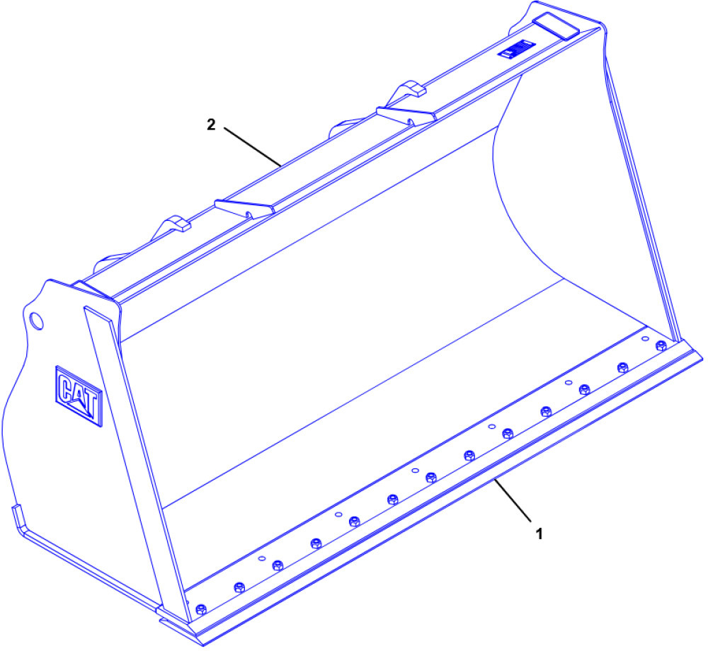 Caterpillar 2849281 - 2611330 - Cazo cargador: foto 1 Caterpillar 2849281 - 2611330 - Cazo cargador: foto 1