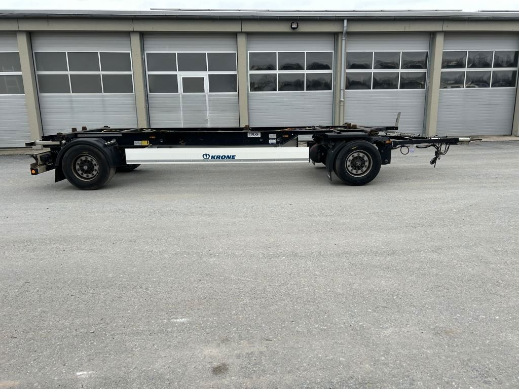 Krone 2 Achswechselfahrgestell, Typ: MAXI AZW 18 eL3B7 - Remolque portacontenedore/ Intercambiable: foto 1 Krone 2 Achswechselfahrgestell, Typ: MAXI AZW 18 eL3B7 - Remolque portacontenedore/ Intercambiable: foto 1
