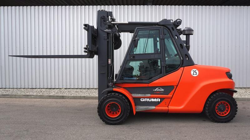 Linde H 80 D/1100 EVO 396-03 - Carretilla elevadora diésel: foto 4 Linde H 80 D/1100 EVO 396-03 - Carretilla elevadora diésel: foto 4