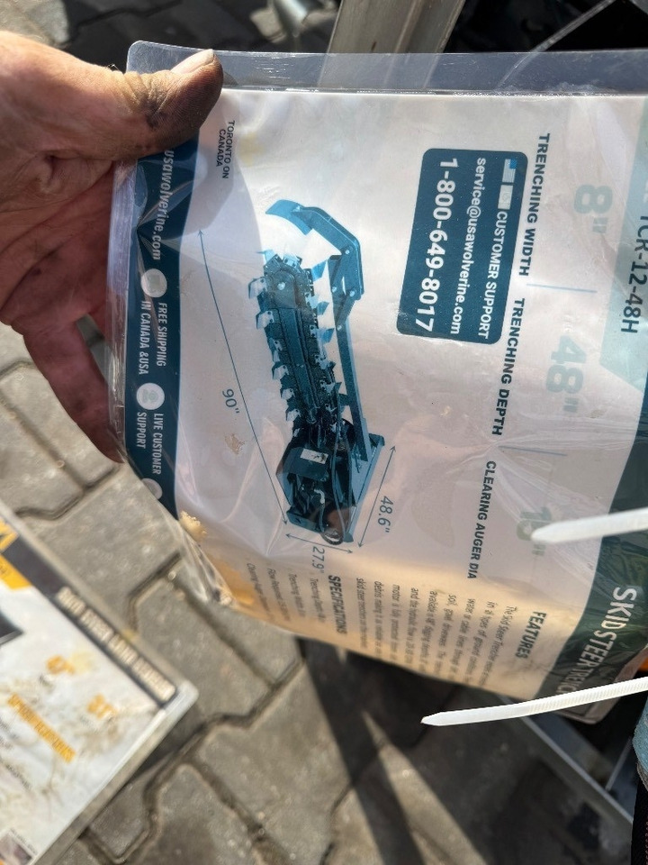 Wolverine TRC 12 -48 H  - Zanjadora: foto 5 Wolverine TRC 12 -48 H  - Zanjadora: foto 5