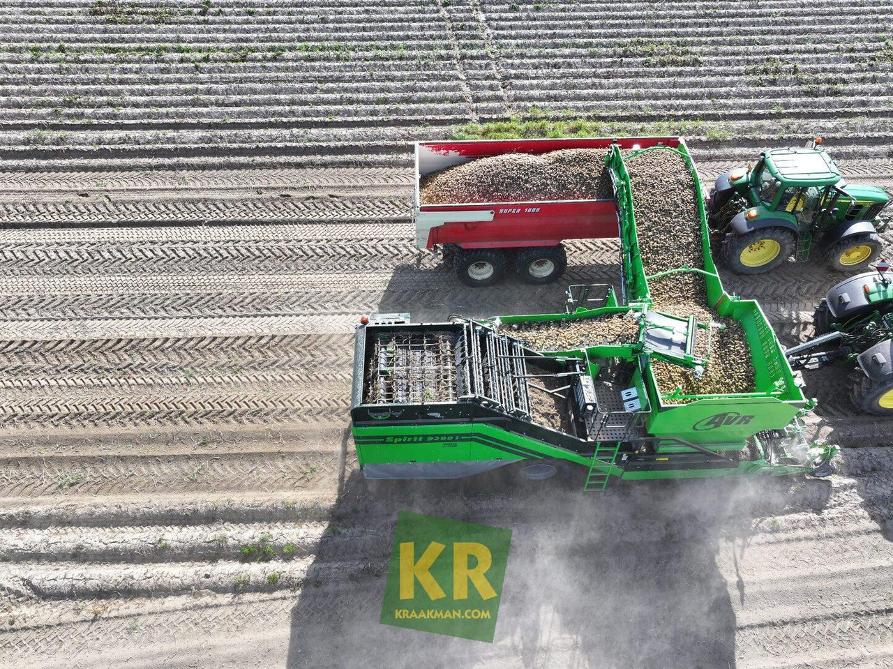 AVR Spirit 9200 aardappelrooier - Arrancadora de patatas: foto 5 AVR Spirit 9200 aardappelrooier - Arrancadora de patatas: foto 5