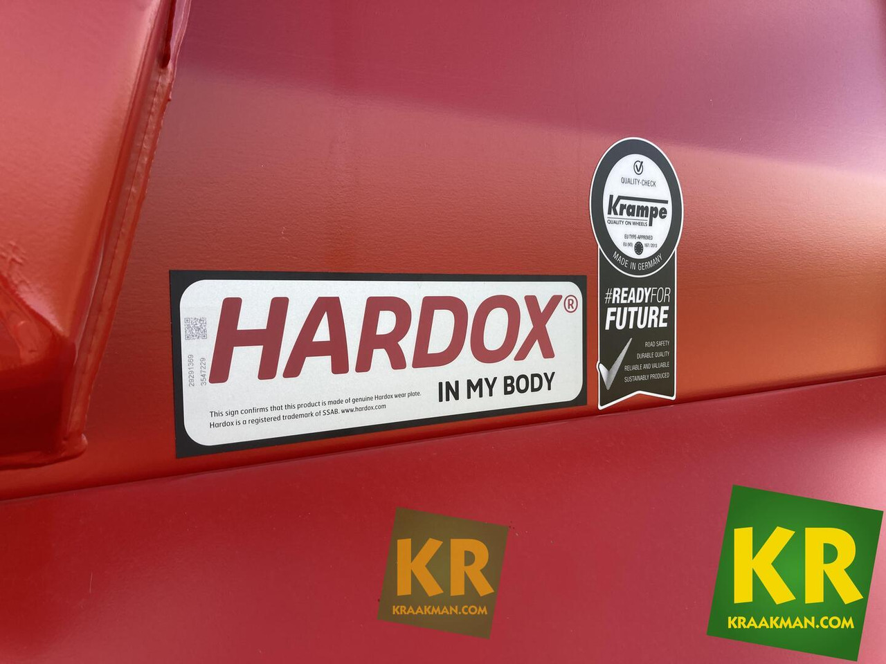 HD550 Krampe - Remolque volquete agrícola: foto 4 HD550 Krampe - Remolque volquete agrícola: foto 4