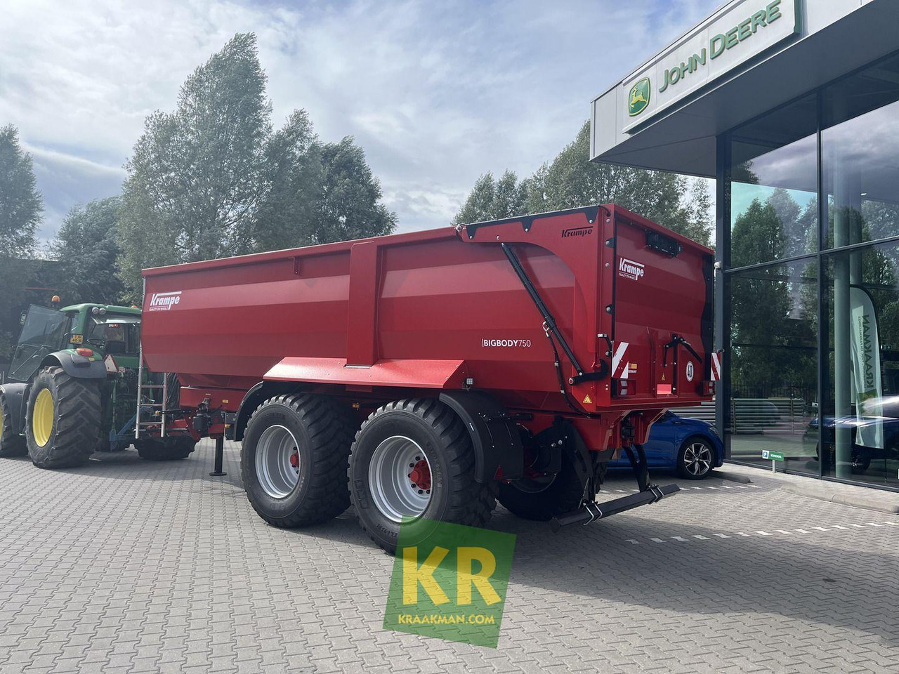 Krampe Big Body 750 - Remolque volquete agrícola: foto 3 Krampe Big Body 750 - Remolque volquete agrícola: foto 3