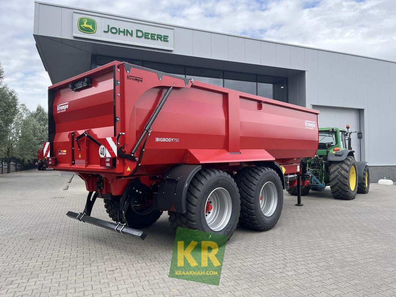 Krampe Big Body 750 - Remolque volquete agrícola: foto 5 Krampe Big Body 750 - Remolque volquete agrícola: foto 5