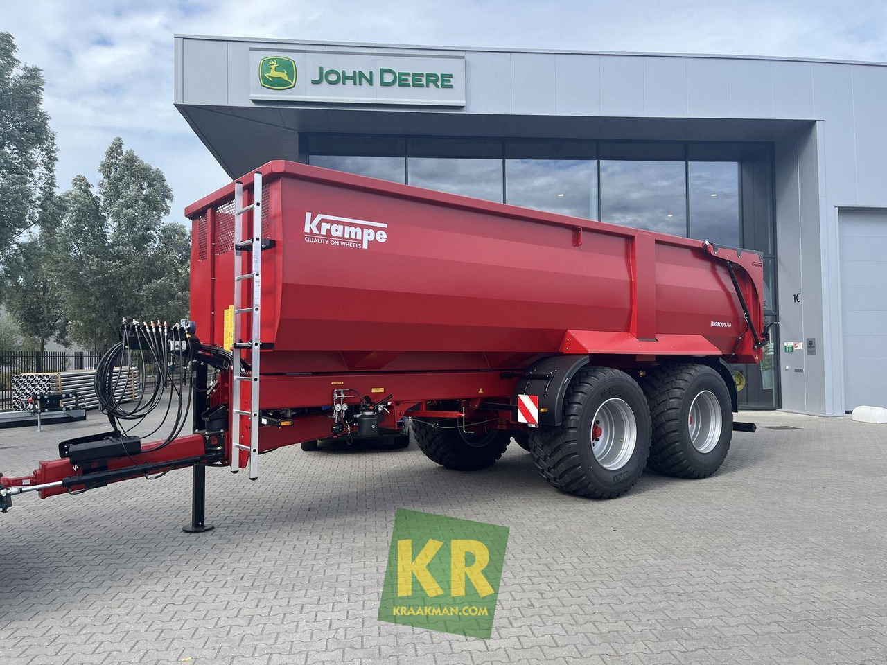 Krampe Big Body 750 - Remolque volquete agrícola: foto 1 Krampe Big Body 750 - Remolque volquete agrícola: foto 1