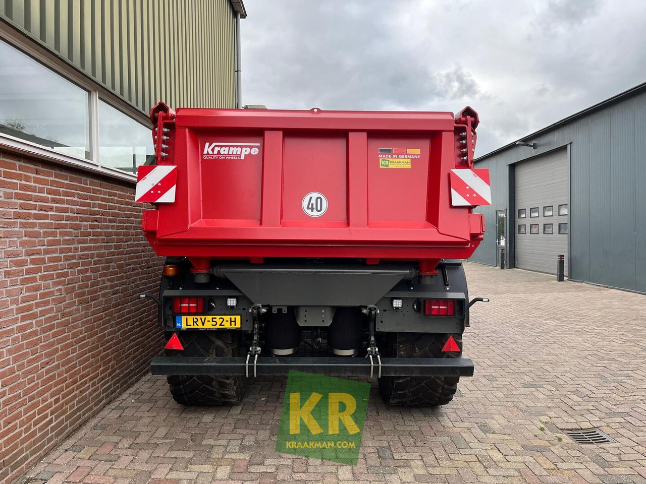 Krampe HD700 - Remolque volquete agrícola: foto 5 Krampe HD700 - Remolque volquete agrícola: foto 5