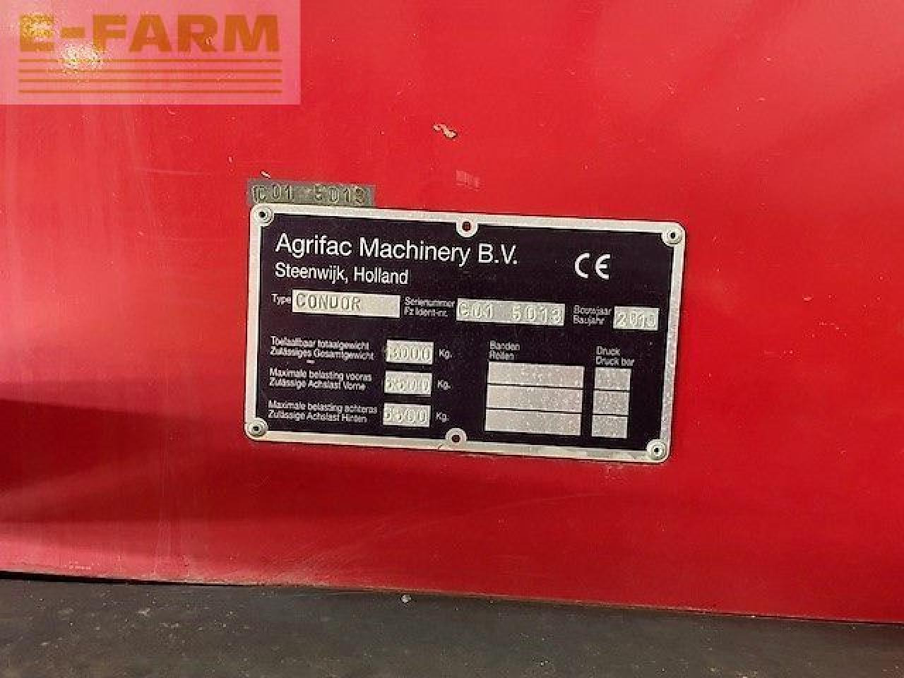 Agrifac g-agrifac-veldspuit 33 mtr - Pulverizador arrastrado: foto 4 Agrifac g-agrifac-veldspuit 33 mtr - Pulverizador arrastrado: foto 4