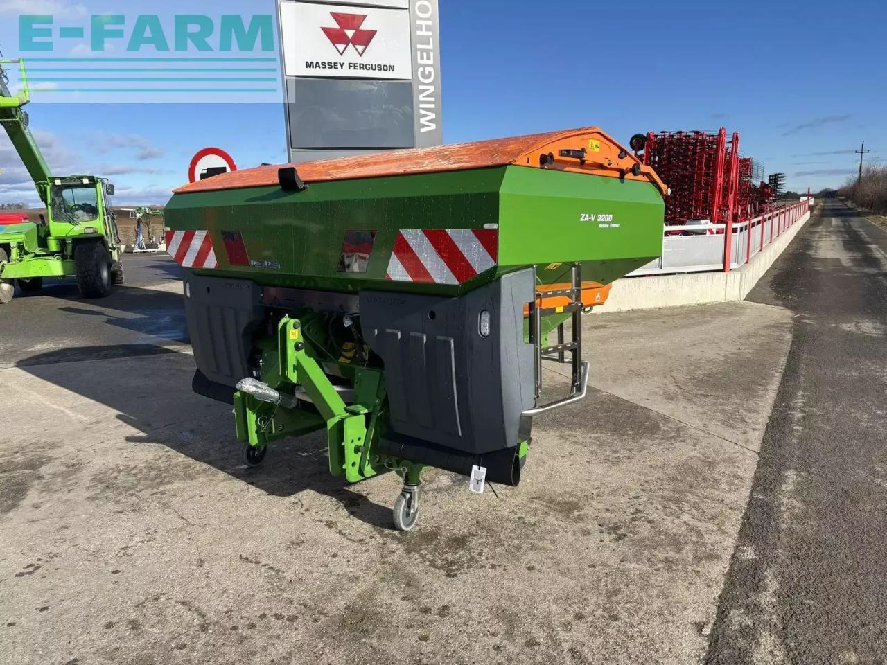 Amazone za-v 3200 profis tronic - Esparcidor de fertilizantes: foto 3 Amazone za-v 3200 profis tronic - Esparcidor de fertilizantes: foto 3