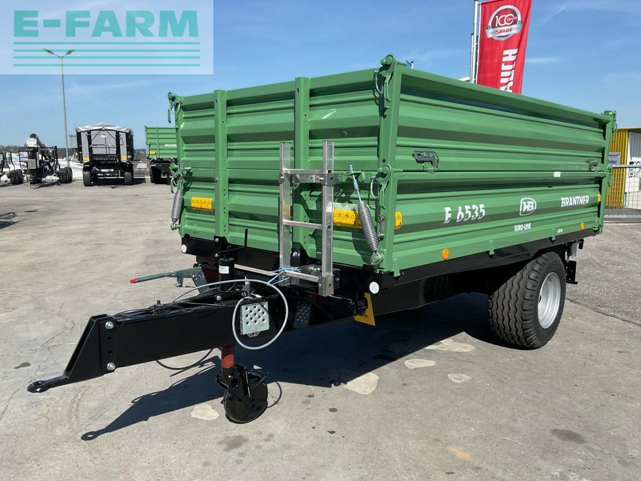 Brantner E 6535 - Remolque volquete agrícola: foto 1 Brantner E 6535 - Remolque volquete agrícola: foto 1