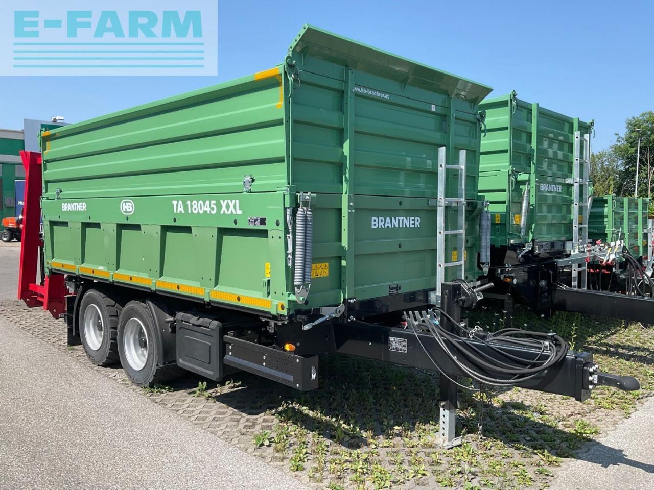 Brantner TA 18045 XXL - Remolque volquete agrícola: foto 1 Brantner TA 18045 XXL - Remolque volquete agrícola: foto 1