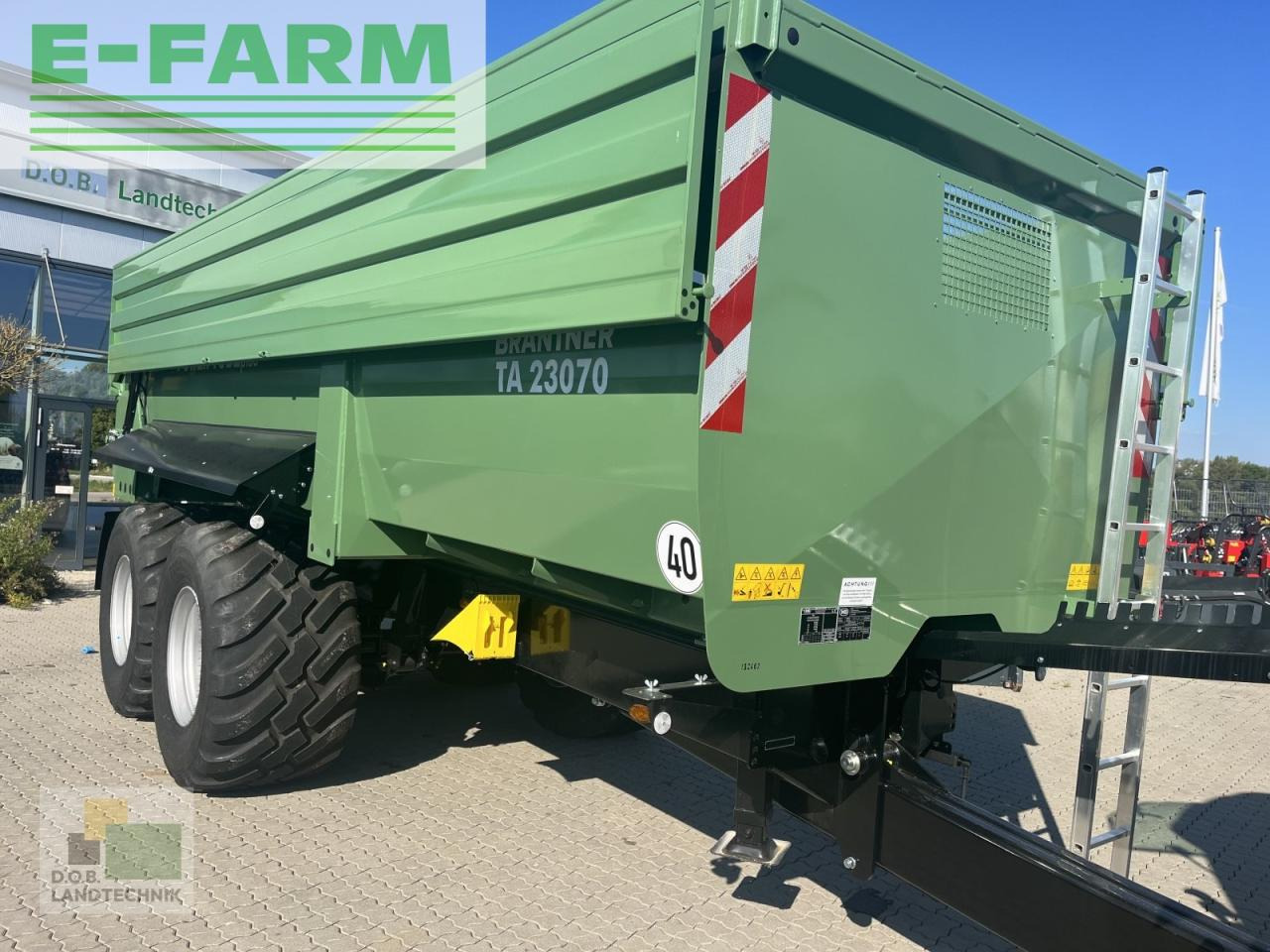 Brantner ta 23065/2 pt+ - Remolque volquete agrícola: foto 4 Brantner ta 23065/2 pt+ - Remolque volquete agrícola: foto 4