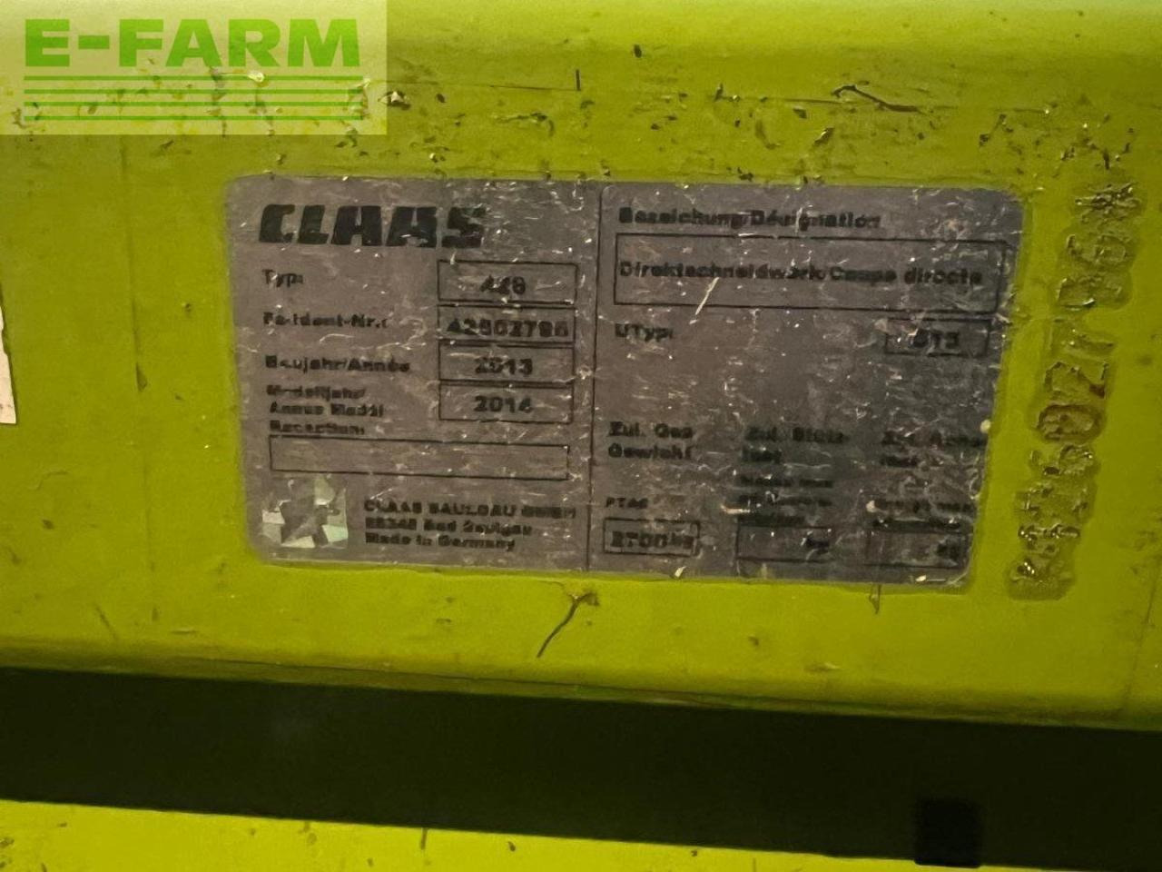 CLAAS DD520 - Cosechadora de forraje: foto 5 CLAAS DD520 - Cosechadora de forraje: foto 5