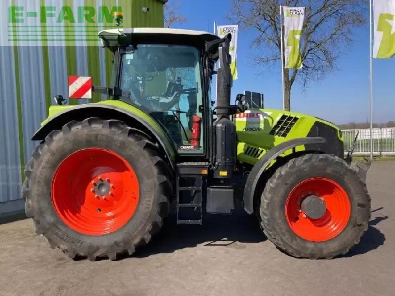 CLAAS arion 660 cmatic cebis CMATIC CEBIS - Tractor: foto 4 CLAAS arion 660 cmatic cebis CMATIC CEBIS - Tractor: foto 4