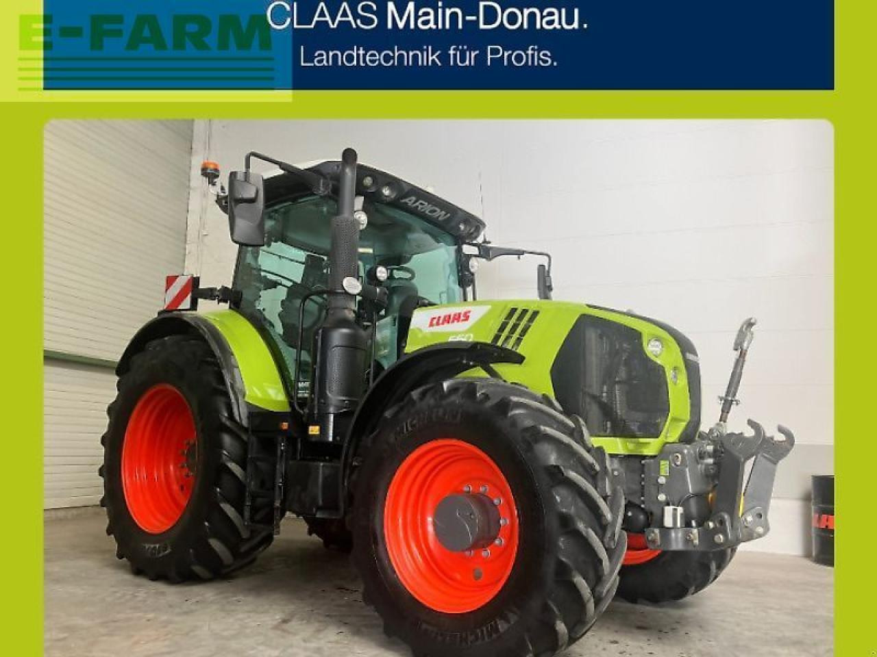 CLAAS arion 660 cmatic - st v first - Tractor: foto 1 CLAAS arion 660 cmatic - st v first - Tractor: foto 1