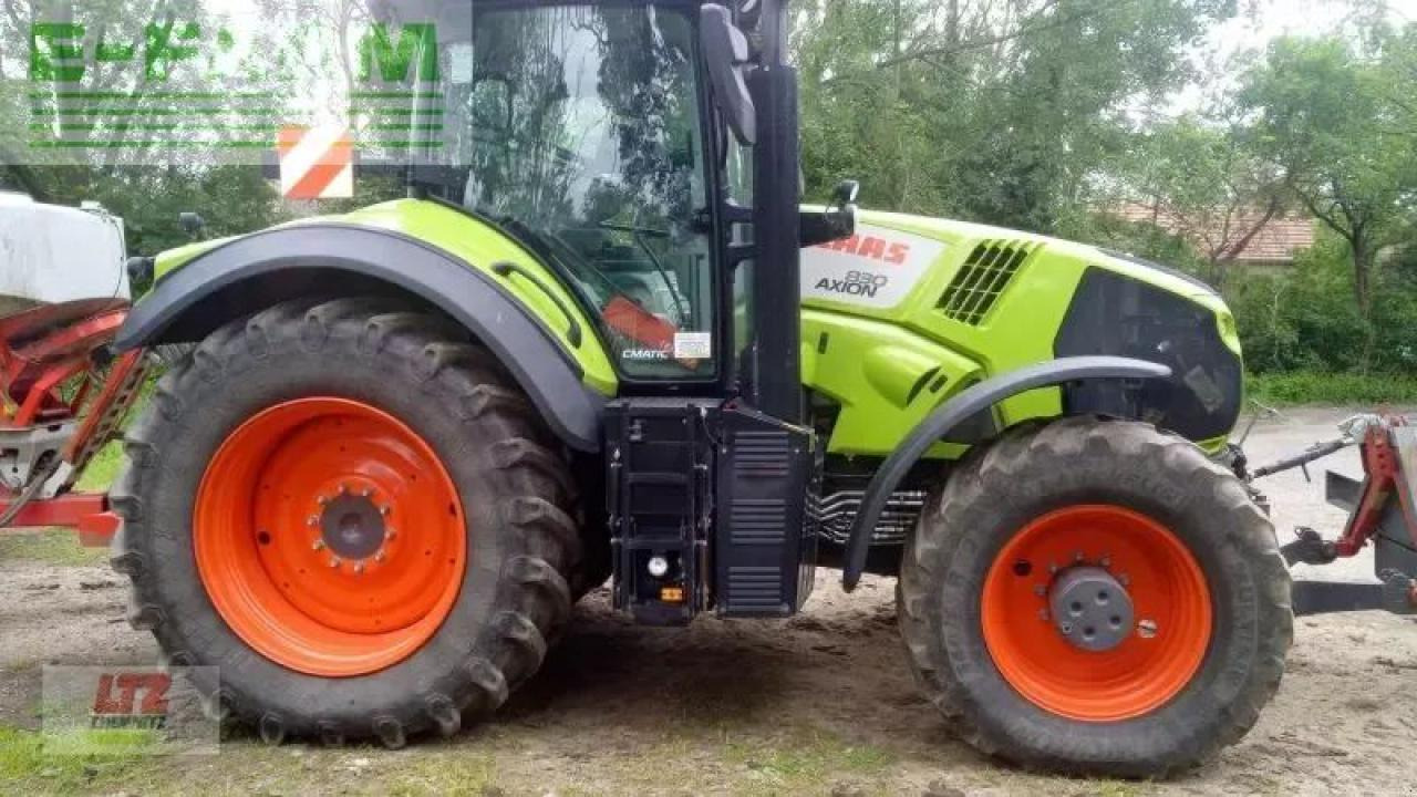 CLAAS axion 830 cmatic cebis CMATIC CEBIS - Tractor: foto 1 CLAAS axion 830 cmatic cebis CMATIC CEBIS - Tractor: foto 1