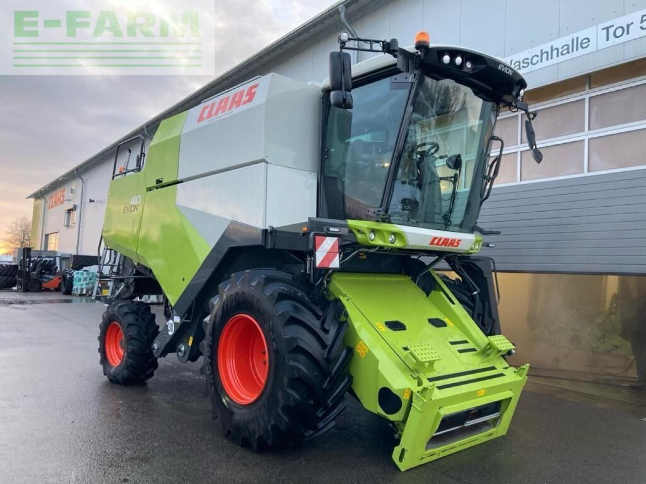 CLAAS evion 410 classic, vario 500, nur 108 h ! - Cosechadora de granos: foto 1 CLAAS evion 410 classic, vario 500, nur 108 h ! - Cosechadora de granos: foto 1