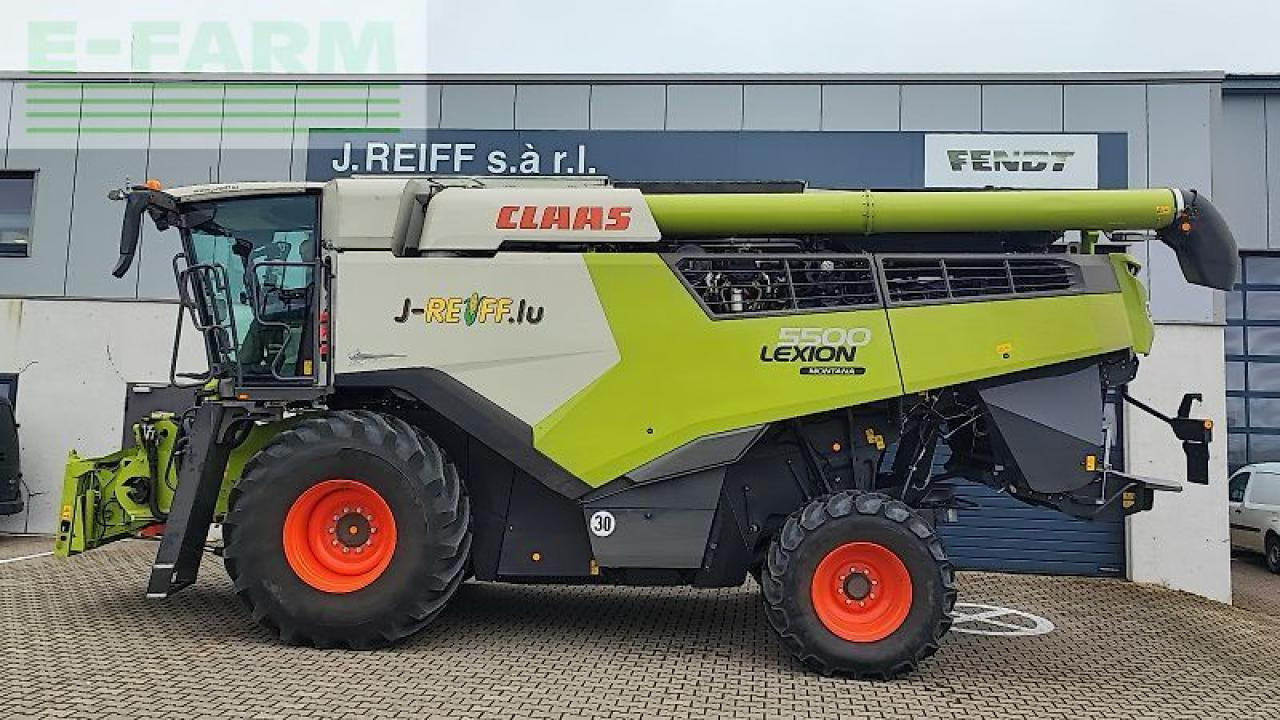 CLAAS lexion 5500 montana top zustand - Cosechadora de granos: foto 5 CLAAS lexion 5500 montana top zustand - Cosechadora de granos: foto 5