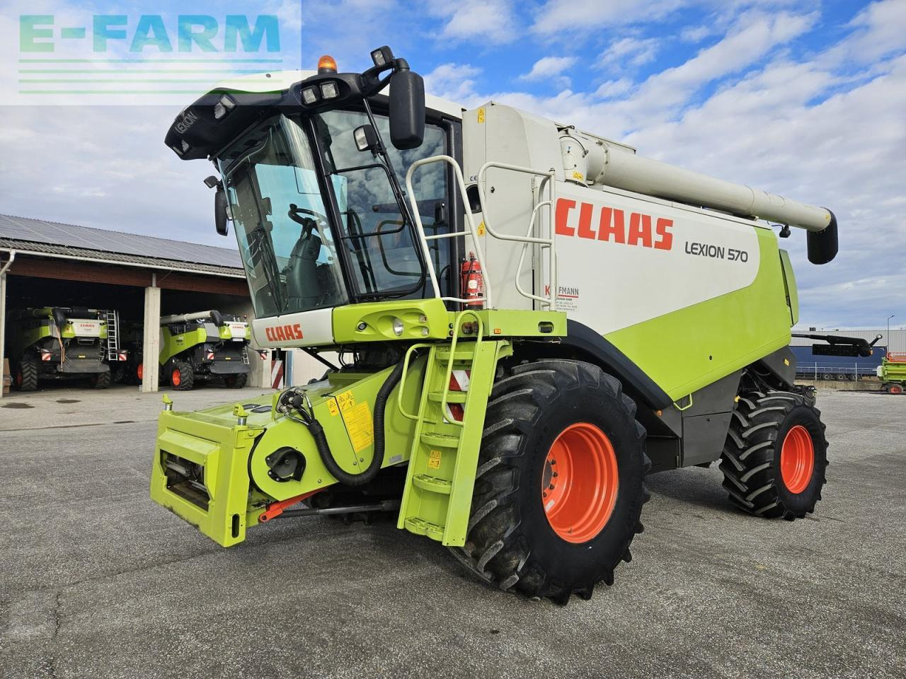 CLAAS lexion 570 - Cosechadora de granos: foto 1 CLAAS lexion 570 - Cosechadora de granos: foto 1