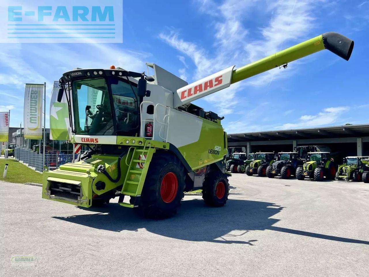 CLAAS lexion 620 - Cosechadora de granos: foto 3 CLAAS lexion 620 - Cosechadora de granos: foto 3
