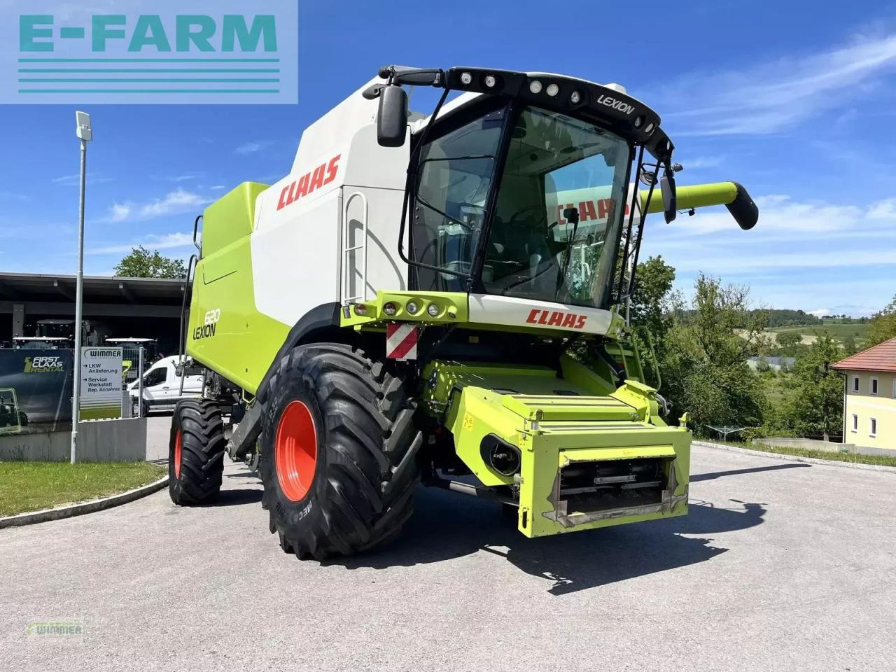 CLAAS lexion 620 - Cosechadora de granos: foto 1 CLAAS lexion 620 - Cosechadora de granos: foto 1