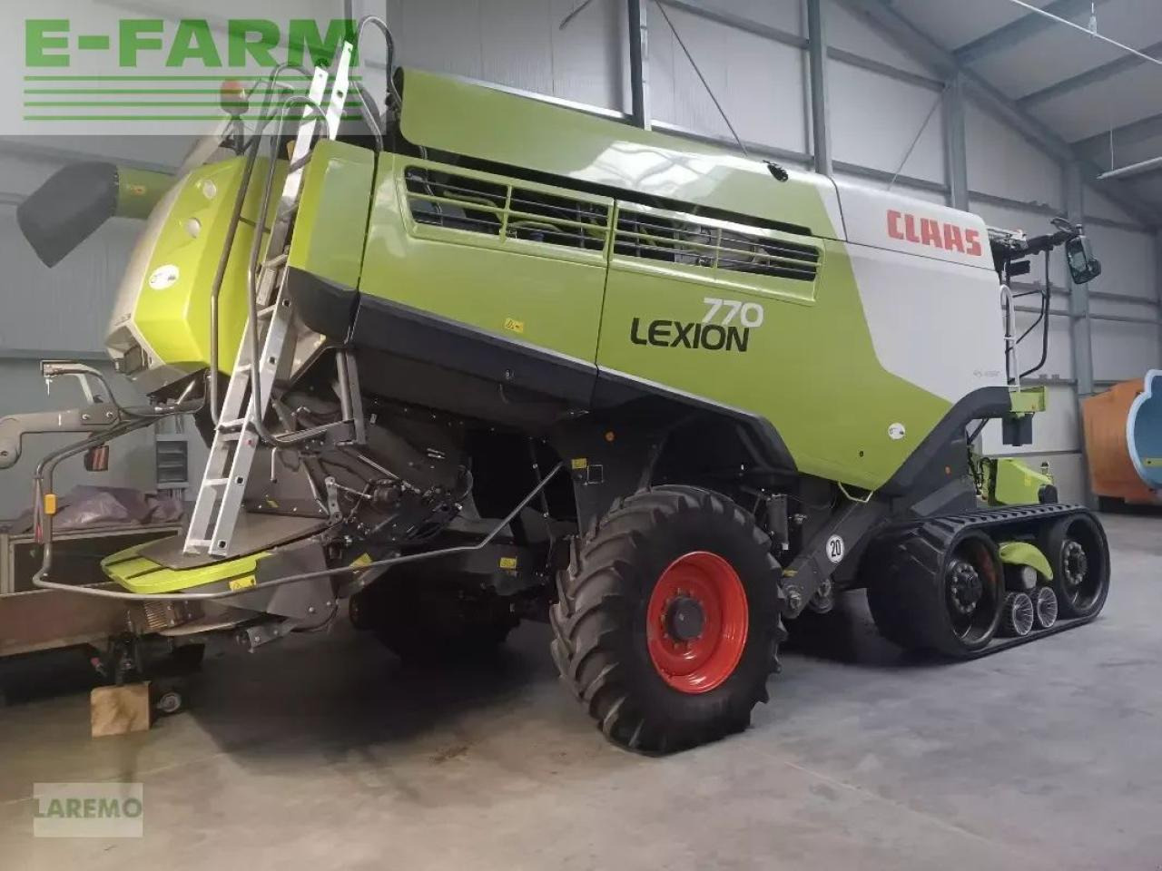 CLAAS lexion 770 tt terratrac + v1050 - Cosechadora de granos: foto 2 CLAAS lexion 770 tt terratrac + v1050 - Cosechadora de granos: foto 2