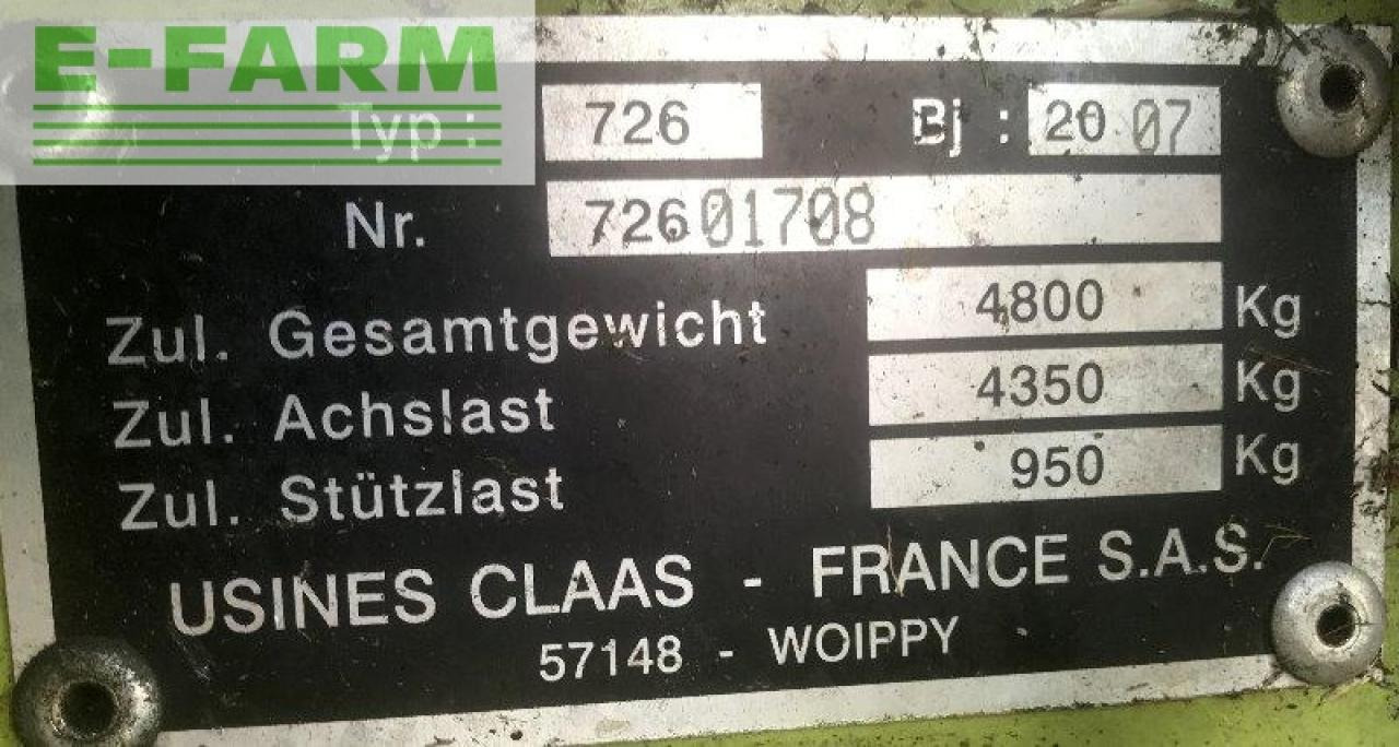 CLAAS rollant 255 rc uniwrap - Empacadora de pacas cuadradas: foto 2 CLAAS rollant 255 rc uniwrap - Empacadora de pacas cuadradas: foto 2