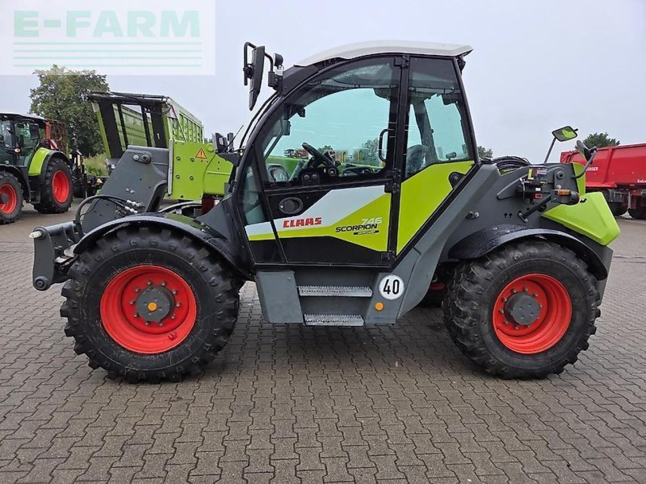 CLAAS scorpion 746 - Manipulador telescópico: foto 1 CLAAS scorpion 746 - Manipulador telescópico: foto 1