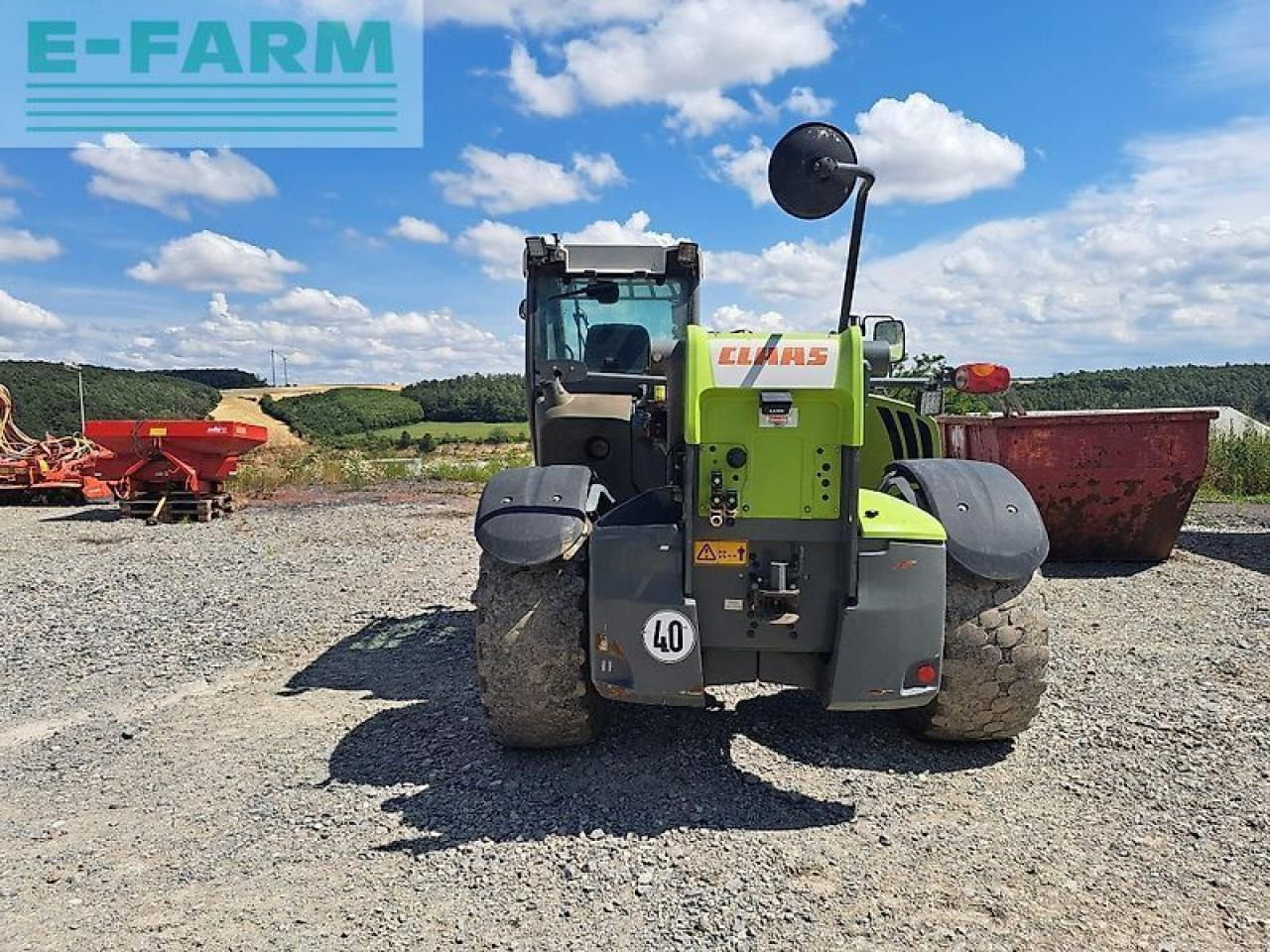 CLAAS scorpion 9055 - Manipulador telescópico: foto 3 CLAAS scorpion 9055 - Manipulador telescópico: foto 3