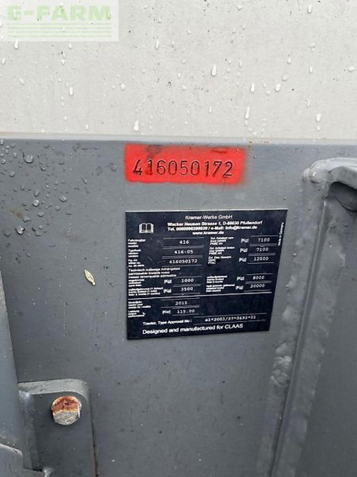 Manipulador telescópico CLAAS scorpion 9055: foto 9 Manipulador telescópico CLAAS scorpion 9055: foto 9