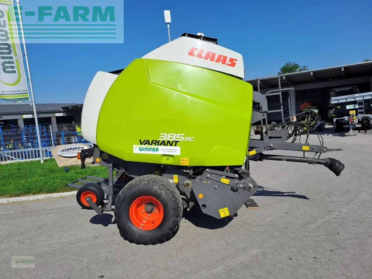 CLAAS variant 385 rc - rundballenpresse - Empacadora de pacas cuadradas: foto 5 CLAAS variant 385 rc - rundballenpresse - Empacadora de pacas cuadradas: foto 5