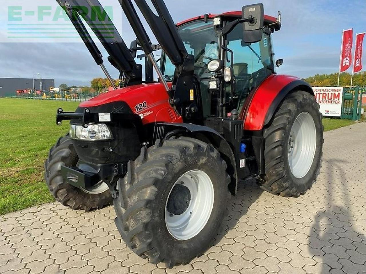 Case-IH luxxum 120 mit alö lader - Tractor: foto 2 Case-IH luxxum 120 mit alö lader - Tractor: foto 2